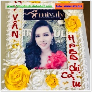 Bánh Sinh Nhật In Hình Ảnh - H643
